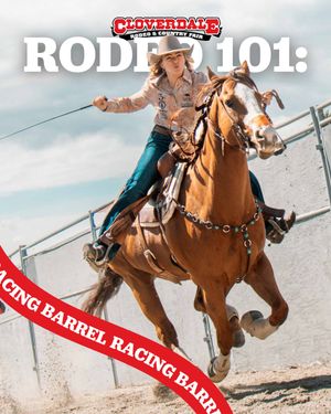 Image post by @cloverdalerodeo on Instagram