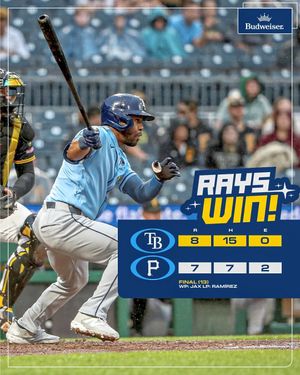 Image post by @raysbaseball on Instagram