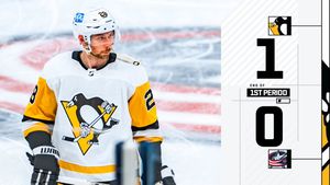 Image post by @penguins on Twitter/X