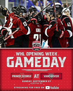 Image post by @westernhockeyleague on Instagram