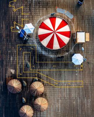 Image post by @droneartgallery on Instagram