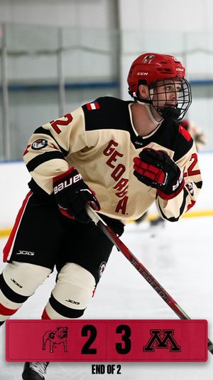 Image post by @UGAHockey on Twitter/X