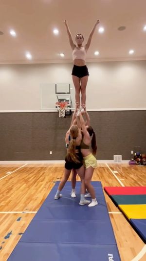 Video post by @corner_canyon_cheer on Instagram