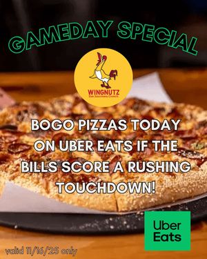 Image post by @wingnutzbarandgrill on Instagram