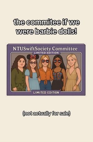Video post by @ntuswiftsociety on TikTok