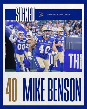 Image post by @wpgbluebomberscfl on Instagram