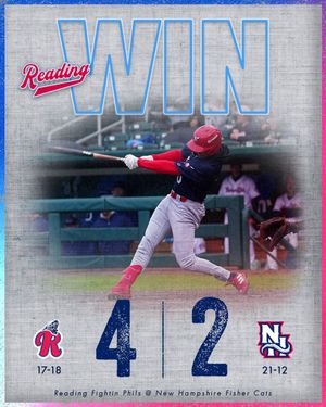 Image post by @ReadingFightins on Twitter