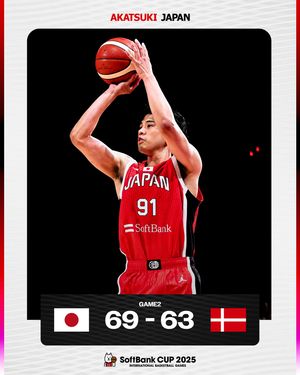 Image post by @japan_basketball on Instagram