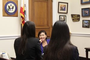 Image post by @RepJudyChu on Twitter