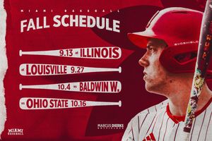 Image post by @miamioh_baseball on Instagram