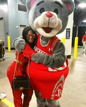 Image post by @rocketsmascotclutch on Instagram