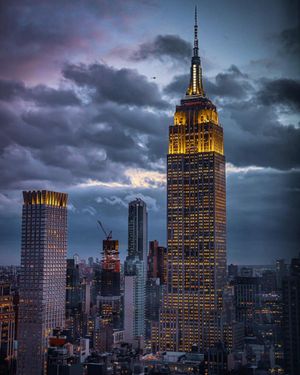 Image post by @EmpireStateBldg on Twitter