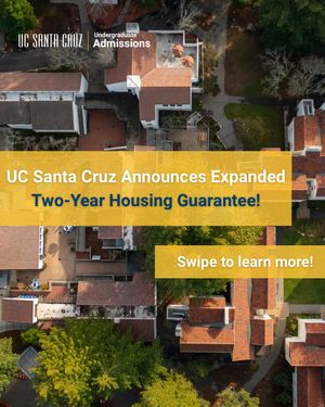 Image post by @ucscadmissions on Instagram