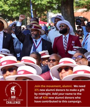 Image post by @morehouse1867 on Instagram