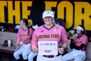 Image post by @ASUSoftball on Twitter