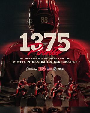 Image post by @DetroitRedWings on Twitter