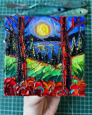 Image post by @monaedulescoart on Instagram