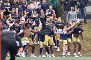 Image post by @ndfootball on Instagram
