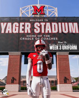 Image post by @miamiohfootball on Instagram
