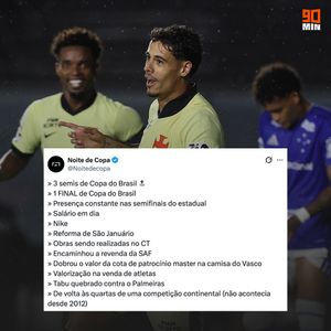 Image post by @90minbrasil on Instagram
