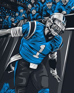 Image post by @panthers on Instagram