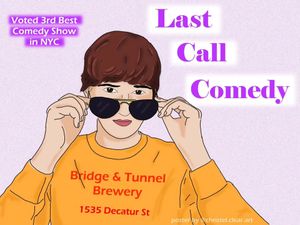 Image post by @LastCallComedyNYC on Facebook