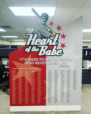 Image post by @BabeRuthLeagueInc on Facebook