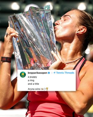 Image post by @bnpparibasopen on Instagram
