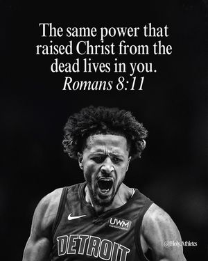 Image post by @holy.athletes on Instagram
