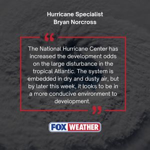 Image post by @foxweather on Instagram