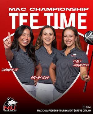 Image post by @NIUWomensgolf on Twitter