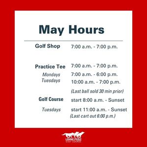 Image post by @lonniepoolegolfcourse on Facebook