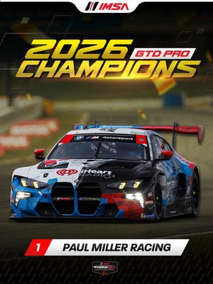 Image post by @imsa_racing on Instagram