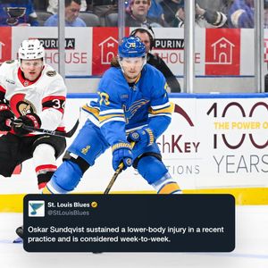 Image post by @stlouisblues on Instagram