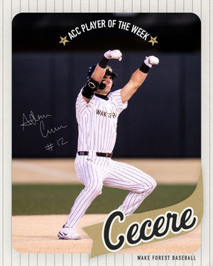 Image post by @wakebaseball on Instagram