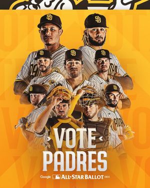 Image post by @padres on Instagram