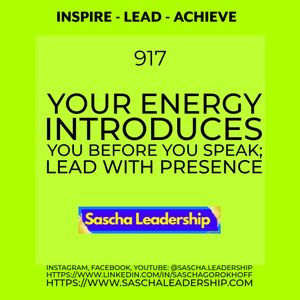 Image post by @sascha.leadership on Instagram