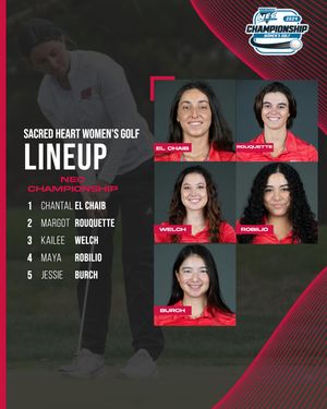 Image post by @sacredheartwgolf on Instagram