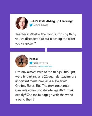 Image post by @edutopia on Instagram