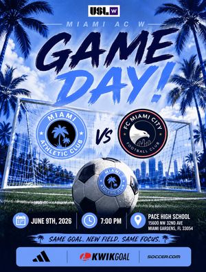 Image post by @miamiathleticclub2022 on Instagram