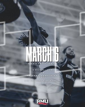 Image post by @RMUMBasketball on Twitter