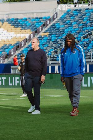 Image post by @SJEarthquakes on Twitter
