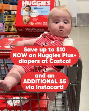 Image post by @huggies on Instagram