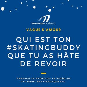 Image post by @patinageqc on Facebook