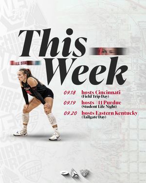 Image post by @ballstatewvb on Instagram