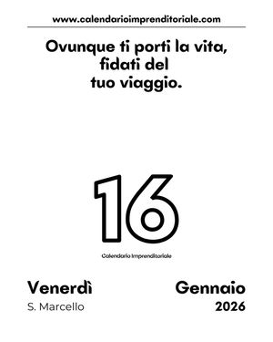 Image post by @calendarioimprenditoriale on Instagram