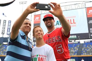 Image post by @AngelsBeisbol on Facebook