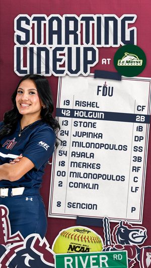 Image post by @FDUKnightsSB on Twitter