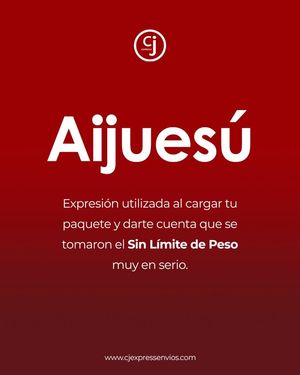 Image post by @cjexpress.paqueteria on Facebook