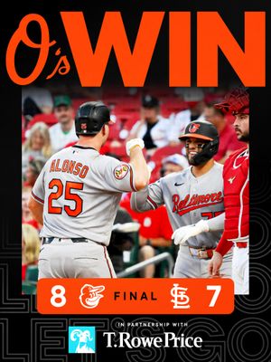 Image post by @orioles on Instagram